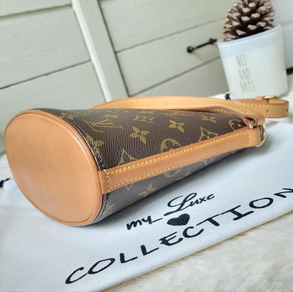 💕DISCONTINUED Very Rare LOUIS VUITTON Drouot Crossbody/Shoulder Bag Monogram - Picture 14 of 16